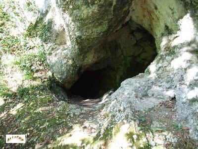 Intérieur de la grotte