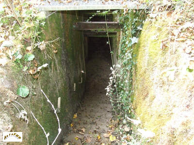 escalier d'accès