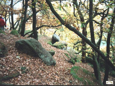 l'arrivée au Grossfels