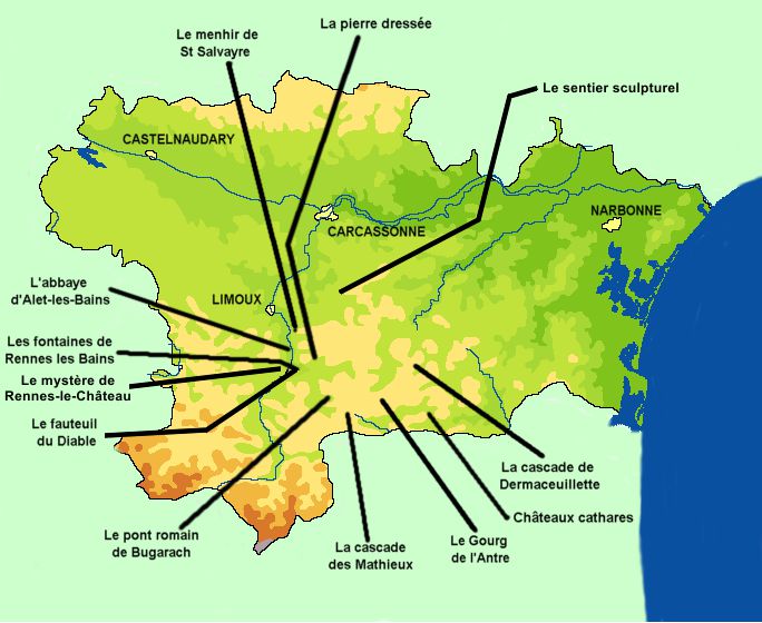 carte de l'aude