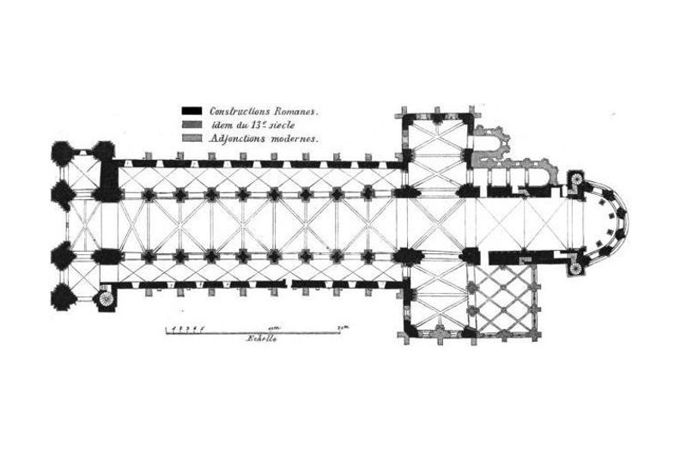 plan eglise trinité