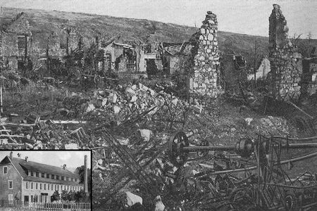 ruine usine steinbach 1915