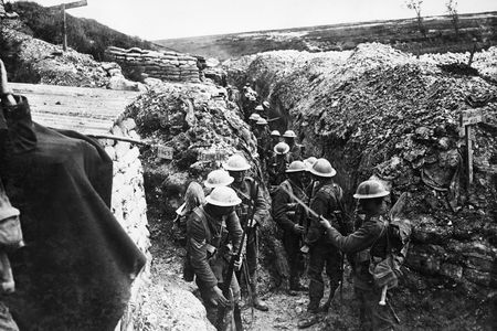 Lancashire Fusiliers trench Beaumont Hamel 1916