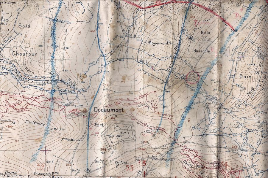 Verdun nord est 1917