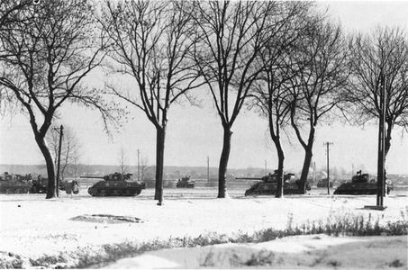 US tank movement Drussenheim