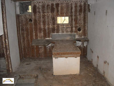 emplacement pour mitrailleuse