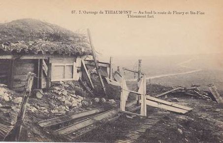 Carte postale Ouvrage Thiaumont