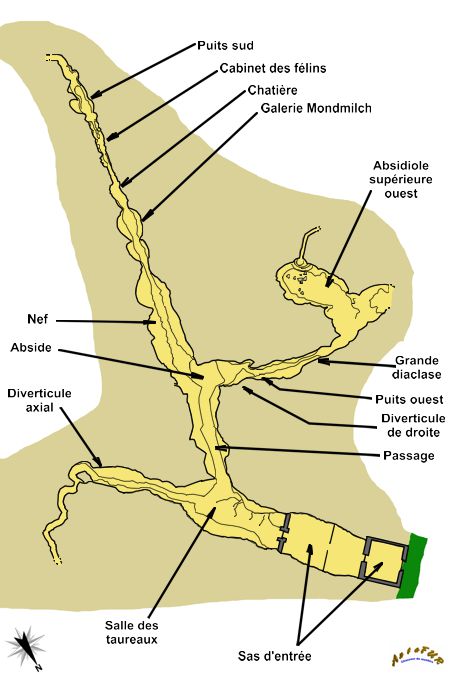 plan lascaux