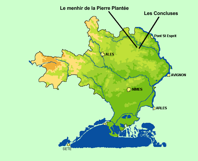 carte du gard