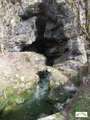 une des grottes