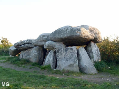 le dolmen n°1 de Kerbourg