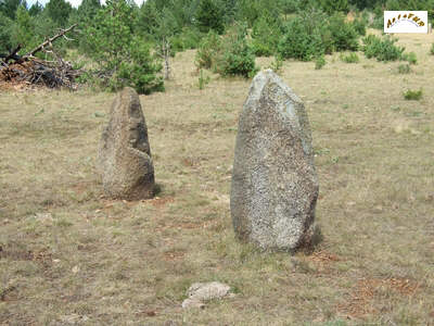 les menhirs F15 et F15bis