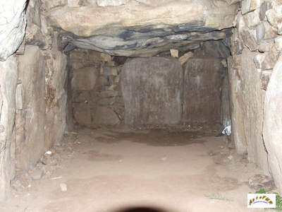 la chambre du dolmen Est
