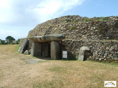 l'entrée du dolmen 3