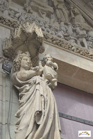 cathedrale St Omer portail W15