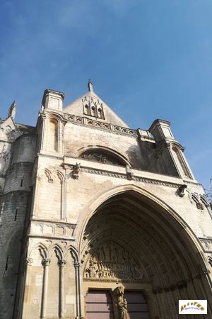 cathedrale St Omer portail W9
