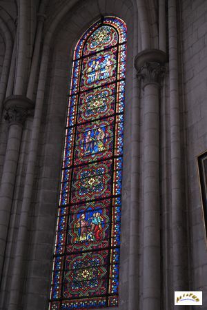 cathedrale St Omer vitraux W7
