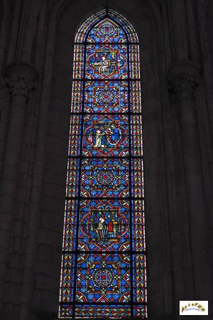 cathedrale St Omer vitraux W8
