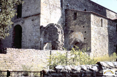 vestiges de l'église