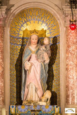 basilique ND Bebrieres statue W2
