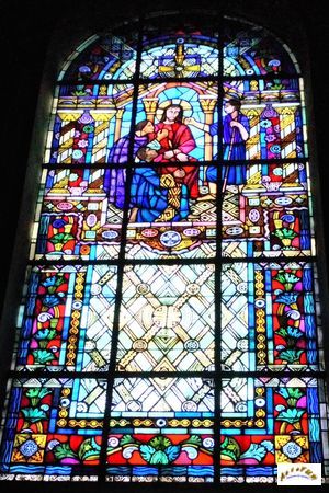 basilique ND Bebrieres vitraux W2