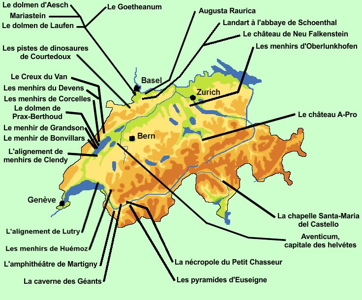 carte de suisse