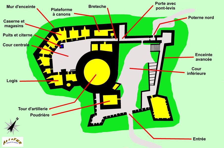 plan fort agathe