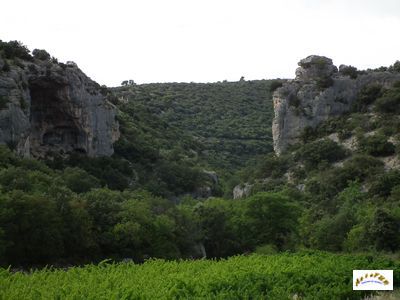 l'entrée de la combe